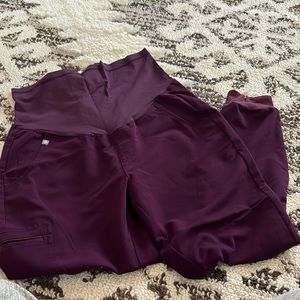 Figs maternity scrub bottoms. Medium.